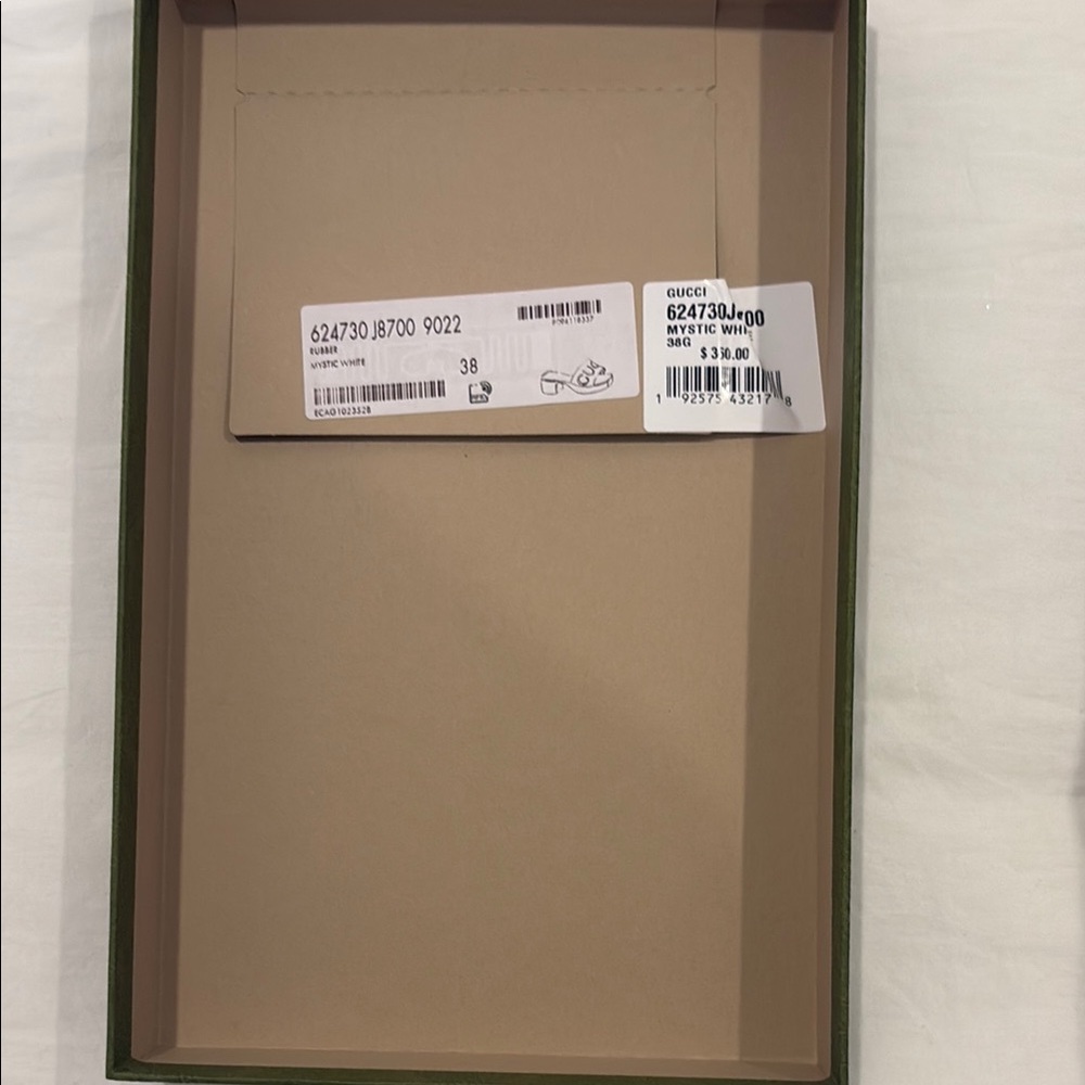 Gucci Green Patterned Box - Picture 7 of 7